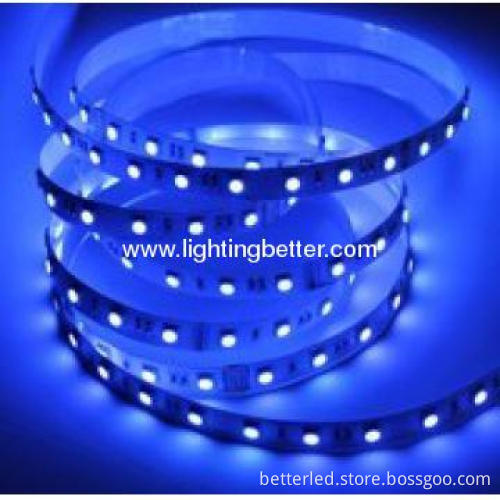 Blue color SMD5050 Led flexible strip for house lighting